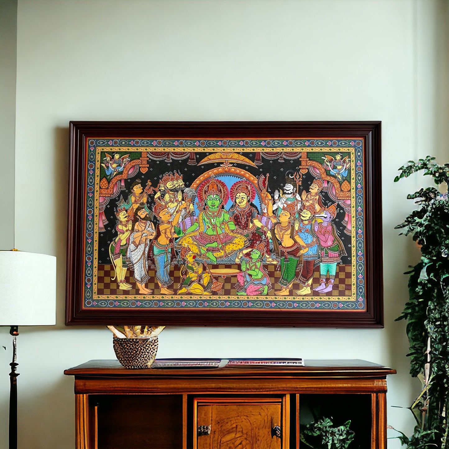 Pattachitra - Rama's Coronation