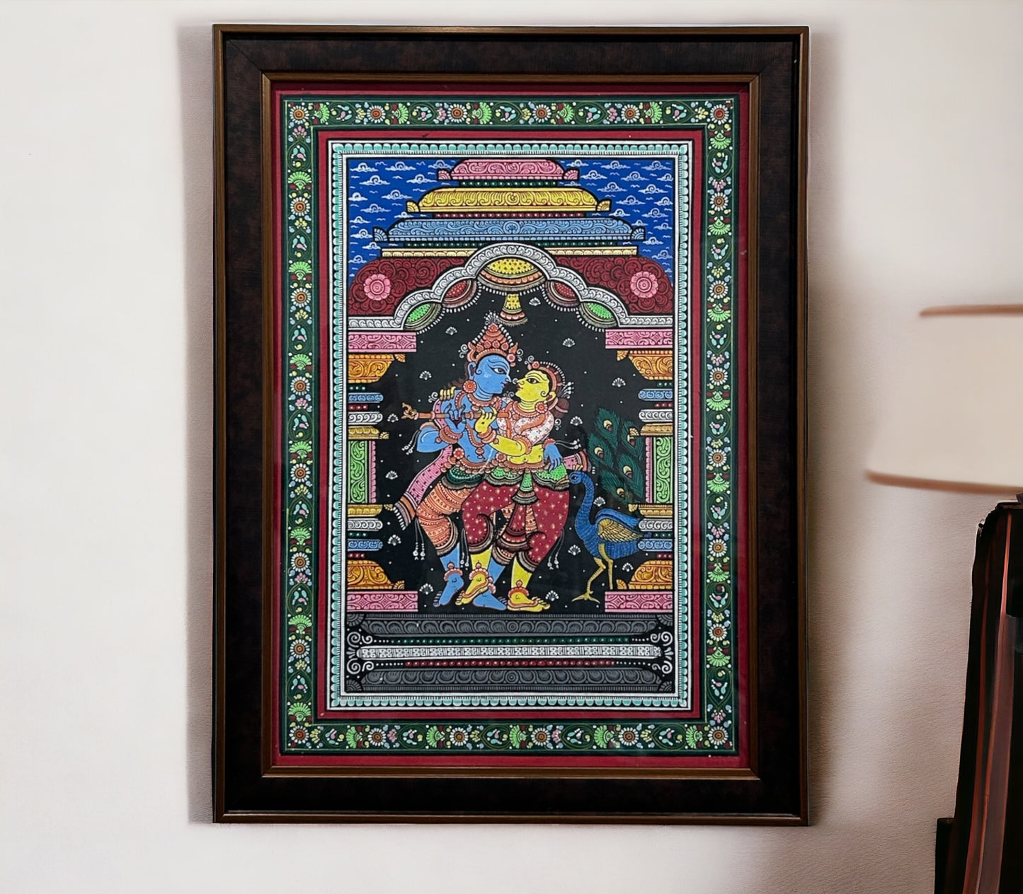 Pattachitra - Radha Krishna