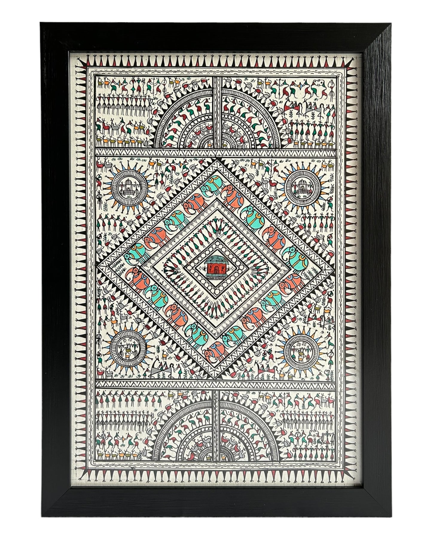 Pattachitra - Elephant Chakras