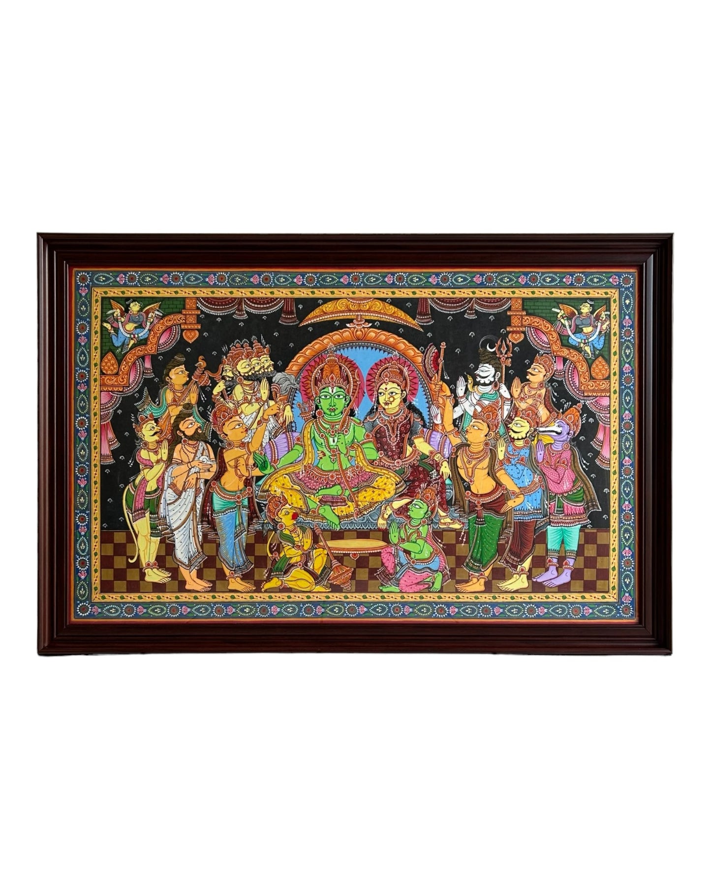 Pattachitra - Rama's Coronation