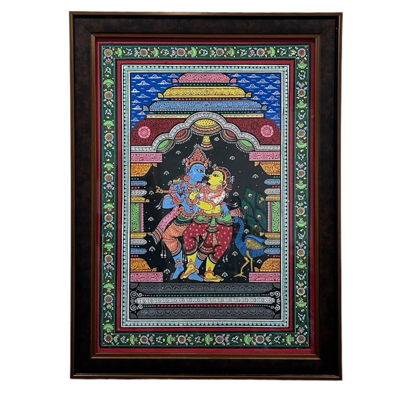 Pattachitra - Radha Krishna
