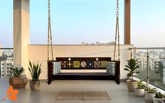 Bring Home Regal Comfort with Exquisite Wooden Jhulas