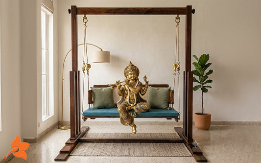 The Story Behind Krishna’s Jhula: A Beloved Janmashtami Tradition