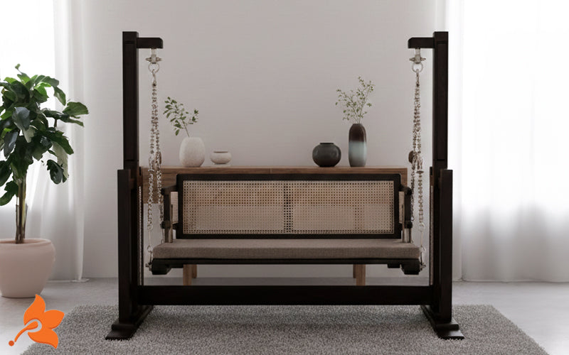 Elevate Your Home Decor with a Stylish Wooden Swing